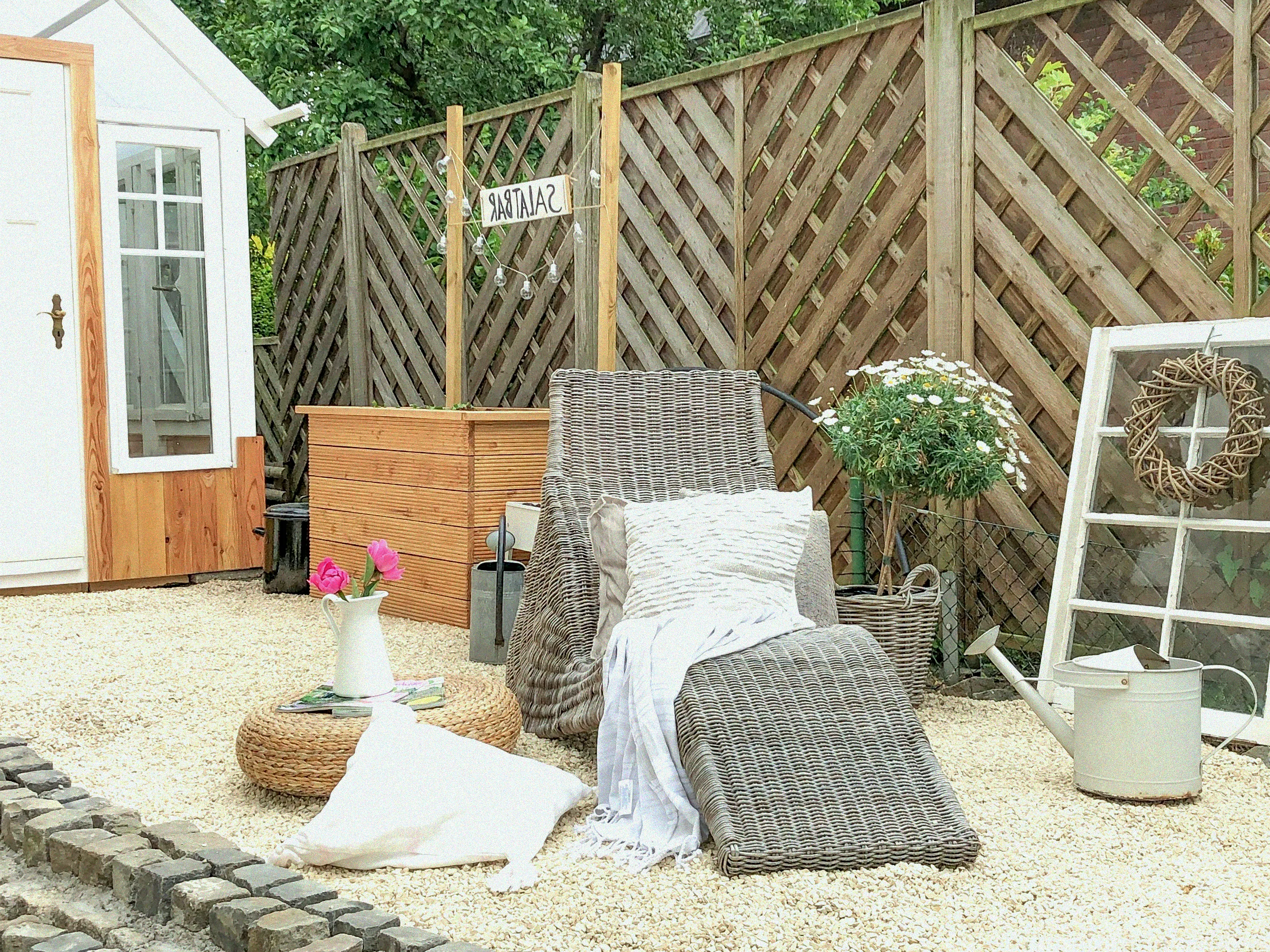 Bauen Hochbeet Terrassendielen Holz