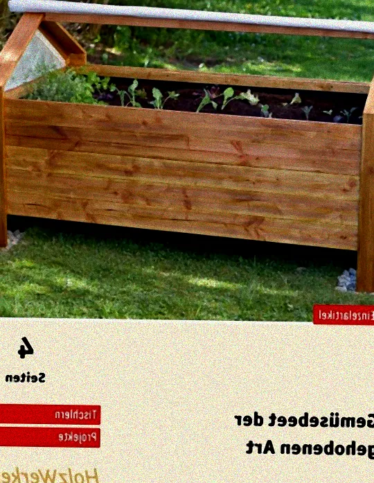 Terrassendielen Holz Hochbeet