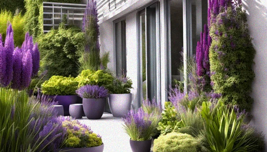 Lavendel in Balkonkästen