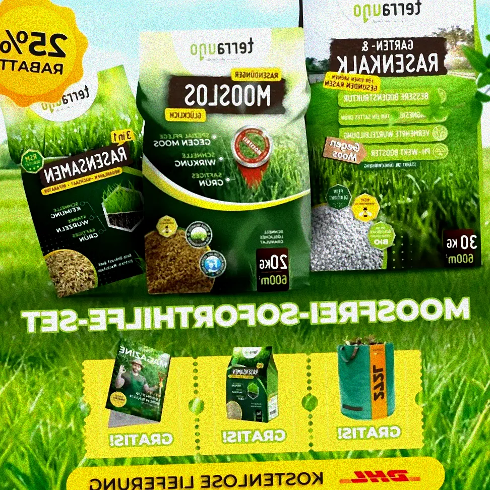 Kombiprodukt Dünger und Unkrautvernichter für den Herbst