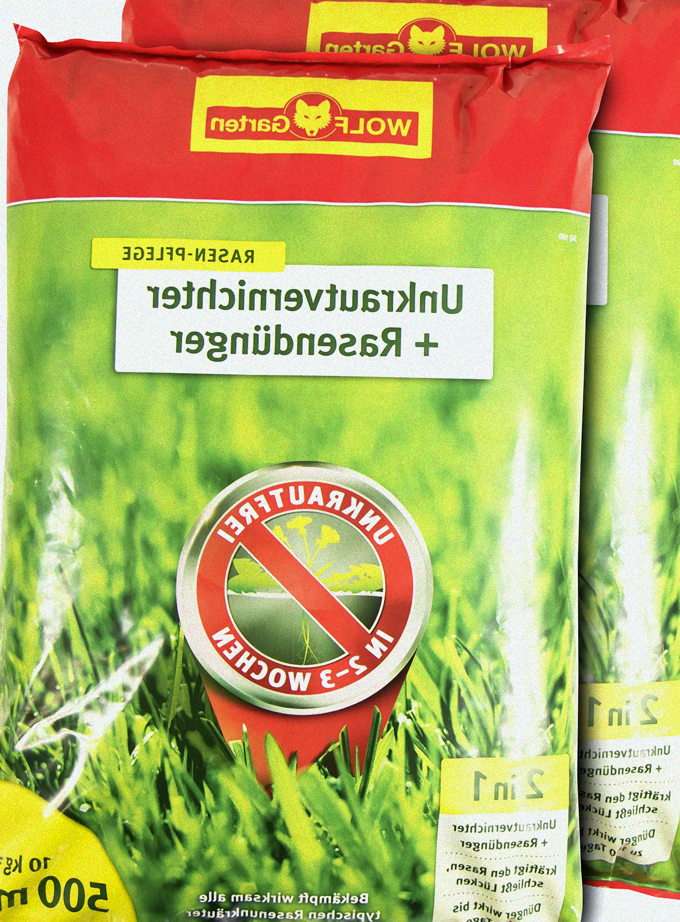 rasendünger herbst mit unkrautvernichter